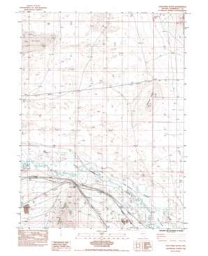 Golconda Butte USGS topographic map 41117a5