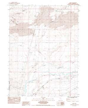 Weso topo map