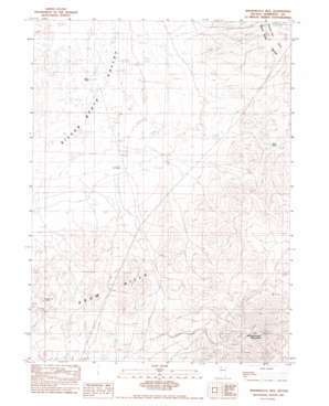 Winnemucca Mountain USGS topographic map 41117a7