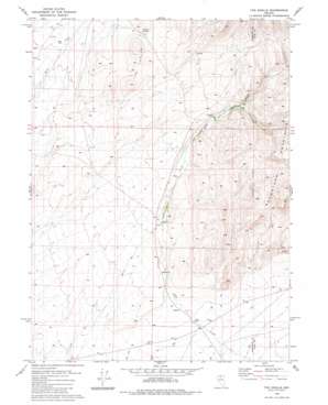 The Knolls topo map