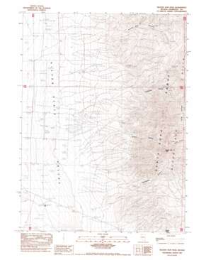 Bloody Run Peak USGS topographic map 41117b7