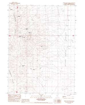 Silver State Draw topo map