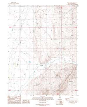 Little Poverty USGS topographic map 41117d4
