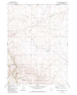Mahogany Spring USGS topographic map 41117h3
