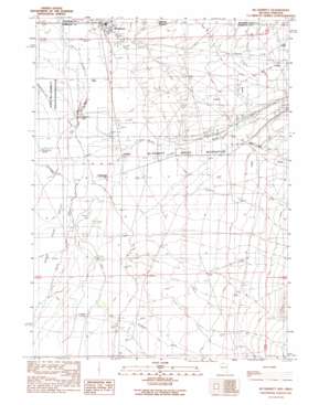 Mcdermitt USGS topographic map 41117h6