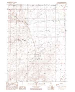 Cordero Mine USGS topographic map 41117h7