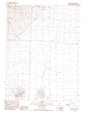 Dry Hills USGS topographic map 41118b3