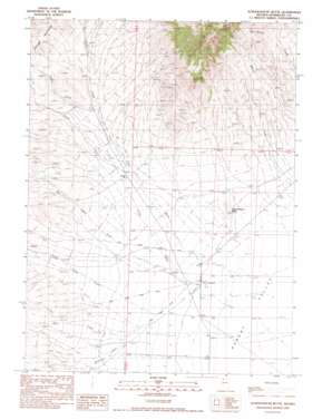 Schoolhouse Butte USGS topographic map 41118b4