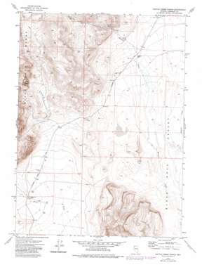 Battle Creek Ranch topo map