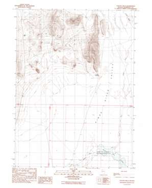 Coyote Hills USGS topographic map 41118e2