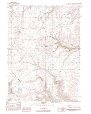 Jordan Meadow Mountain USGS topographic map 41118g1