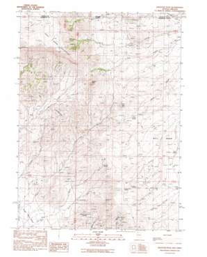 Disaster Peak USGS topographic map 41118h2