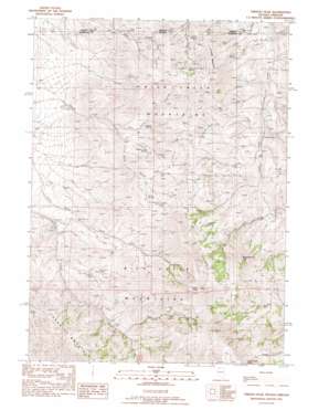 Trident Peak USGS topographic map 41118h4
