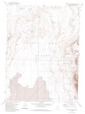 High Rock Canyon USGS topographic map 41119a1