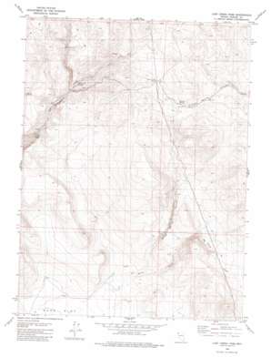Lost Creek Pass USGS topographic map 41119a6