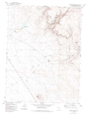 Lost Creek Pass USGS topographic map 41119a7