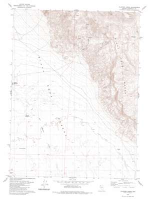 Clapper Creek USGS topographic map 41119b1