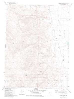 Wagner Springs USGS topographic map 41119b2