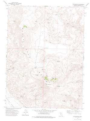 Big Mountain USGS topographic map 41119c1