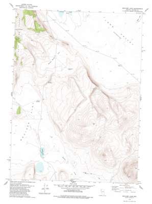 Boulder Lake topo map