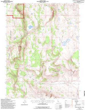 Little Hat Mountain USGS topographic map 41120a1