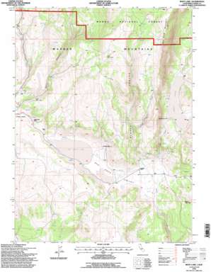 Boot Lake USGS topographic map 41120a2
