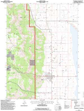 Cedarville USGS topographic map 41120e2