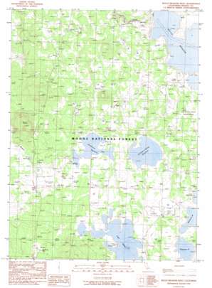 Boles Meadow West USGS topographic map 41120f8