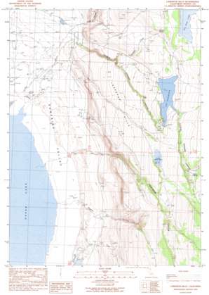 Larkspur Hills USGS topographic map 41120g1
