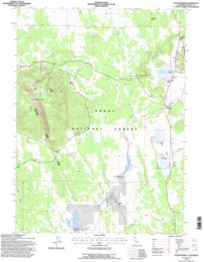 Hager Basin USGS topographic map 41120g7