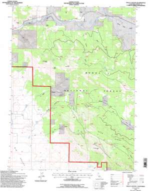 Halls Canyon USGS topographic map 41121c1