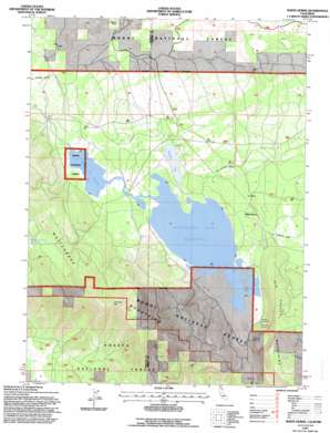 Whitehorse USGS topographic map 41121c4