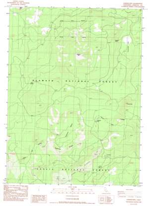 Garner Mountain USGS topographic map 41121e7