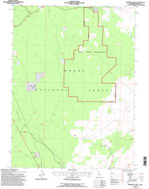 Rimrock Lake USGS topographic map 41121f2