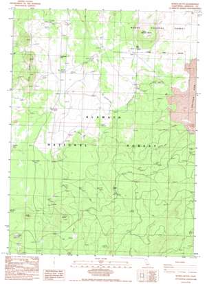 Schonchin Butte USGS topographic map 41121f6