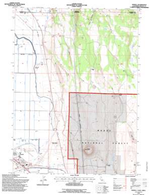 Carr Butte USGS topographic map 41121h3