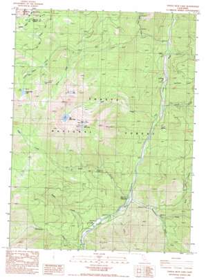 Tangle Blue Lake USGS topographic map 41122b6