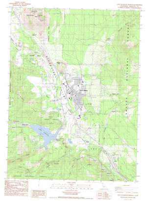 City of Mount Shasta USGS topographic map 41122c3