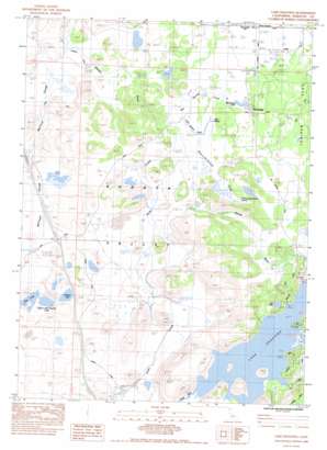 Lake Shastina USGS topographic map 41122e4
