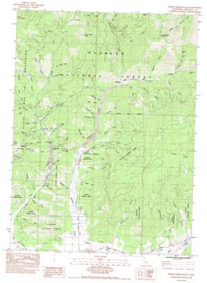 Indian Creek Baldy USGS topographic map 41122f7