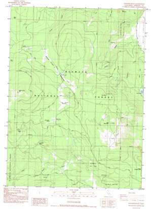 Panther Rock USGS topographic map 41122g2