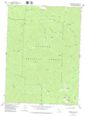 Medicine Mountain USGS topographic map 41123d3