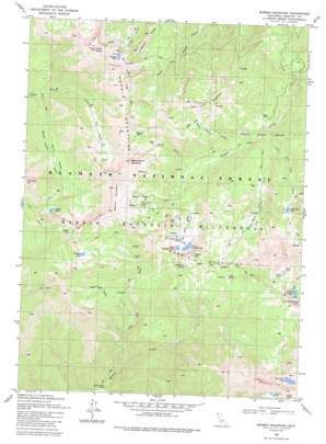 Marble Mountain USGS topographic map 41123e2
