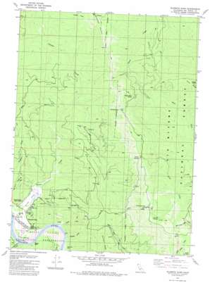 Klamath Glen topo map