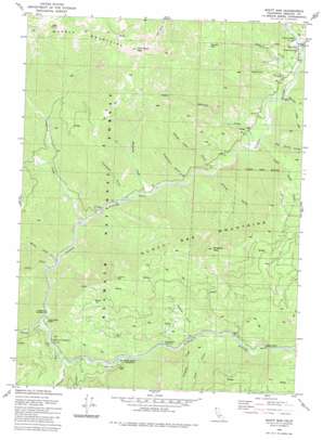 Scott Bar USGS topographic map 41123f1
