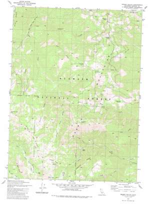 Grider Valley USGS topographic map 41123f2