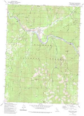 Seiad Valley topo map