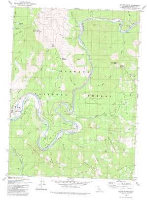 Slater Butte topo map