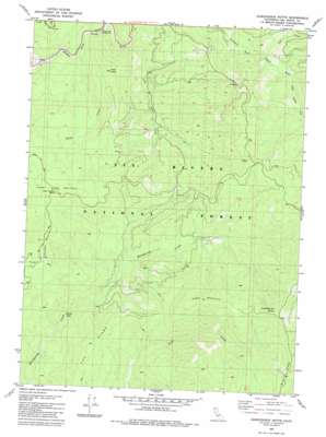Hurdygurdy Butte topo map