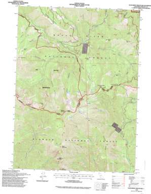 Kangaroo Mountain USGS topographic map 41123h2